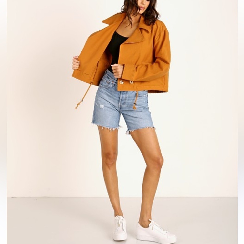 ASTR the Label En Route Jacket in Caramel - Picture 3 of 13